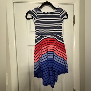 Tommy Hilfiger Striped Multi-Color Dress GIRLS Size 6